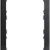 Cadre de recouvrement EDIZIOdue prestige pour KNX-Panel 7" or poli noir 