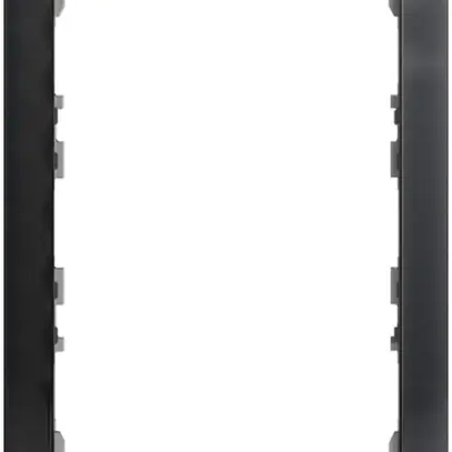 Telaio di copertura EDIZIOdue prestige per KNX-Panel 7" oro nero luc. 