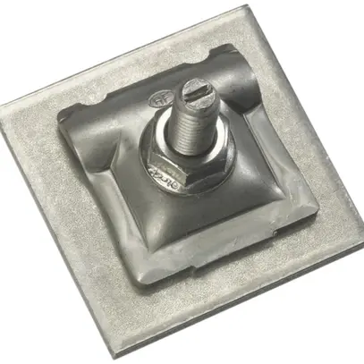 Collier de contact Flury AV 24 pour barre profilée, acier inoxydable A2, 23mm 