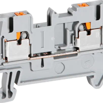 Borne Push-In 0.14…4mm² gris AWG26…12 