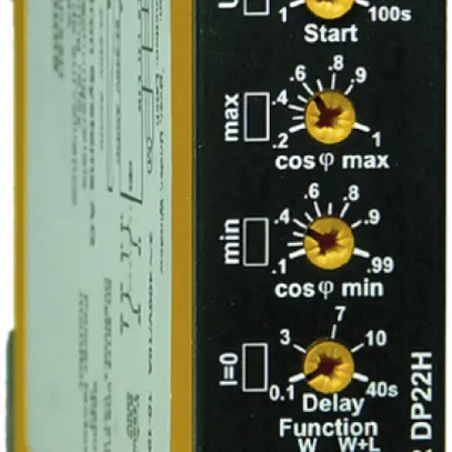 Relais de surveillance de charge EMR DP22H 2C, 3 phases, 40…415VAC/10 A 