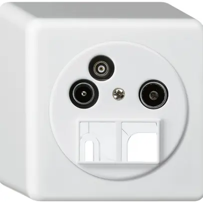 Prise d'antenne AP TV-R-Données basico HMS 2GHz 19db blanc 