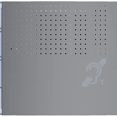 Frontale per modulo Teleloop grigio grafite 