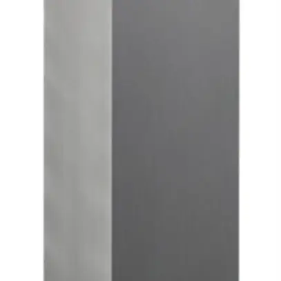 Borne lumineuse SQUARE POLE 90 E27 20W IP44 acier fin 