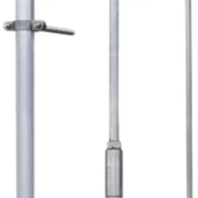 Kit di palo captatore Flury FL 86 p.fissaggio muro Al L=7000mm 