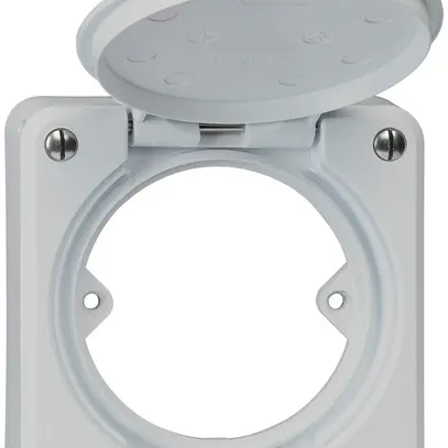 Partie supérieure robusto avec clapet gris 2-points avec disque de réduc. 