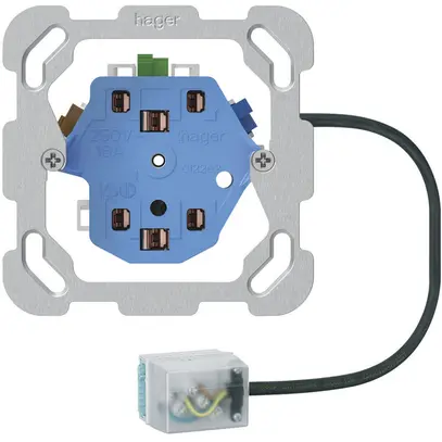 Prise INC 2×type 13/23 Hager, L2, Ecobus power 