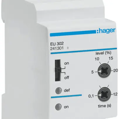 Controllore di tensione Hager 184…276VAC 0 chiusura 0 apertura 1 invertitore 
