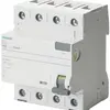 Interrupteur différentiel Siemens SENTRON 3LN 300mA/63A typeA 