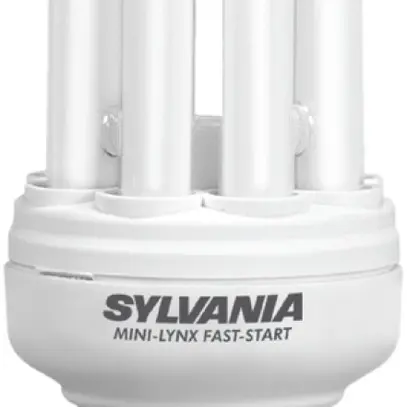 Lampe fluocompacte ML FAST-START E27 15W 840 SLV 