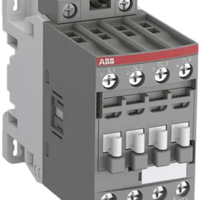 Contattore ABB AF38-40-00-13 4P 50A/22A (AC-1/AC-3) 100…250VUC a vite 
