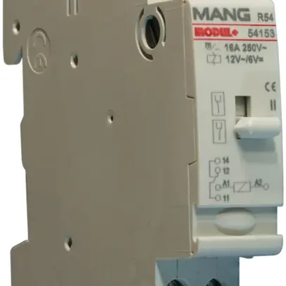 Relè R54 ELBRO 12VAC/6VDC 1C 