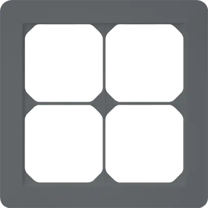 Intestazione INC kallysto.trend 2×2 antracite 