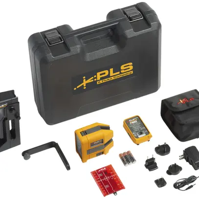 Livello laser a croce Fluke-PLS 180R RBP KIT 15m ≥8h rosso 635nm 