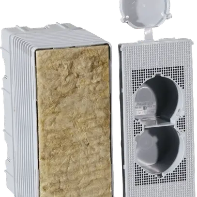 Supporto per apparecchi AGRO c.scatola INC grd.I-I per facciate isolate 60…160mm 