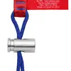 Adattatore a fettuccia KNIPEX 00 50 13 T BK con moschettone materiale max.6kg 