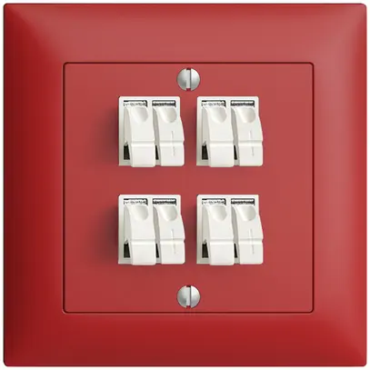 Prise ENC audio FMI 4×berry borne à étrier pour 4 haut-parl. 