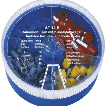 Embouts de câble assortis Ferratec isolés SD98 