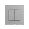 Comando per dimmer 1c scena/4t Edue Wiser silver 