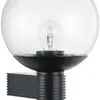 Lampada a muro Steinel L 400 S PIR E27 60W IP44 nero 