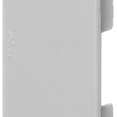 Embout de fermeture Hager tehalit.LF/LFH 90×60mm gris IP30 