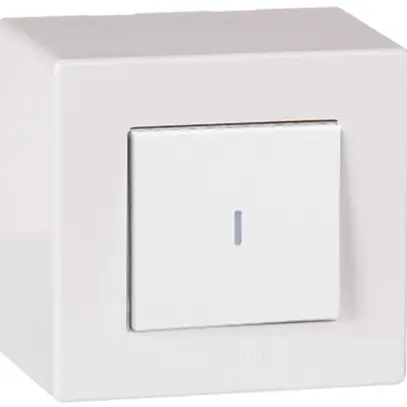 Inverseur AP 3/1L ARTEOR, 10AX, 2 modules, blanc 