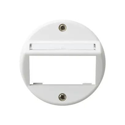 Kit de montage pour 1 M3 module multimédia basico blanc 