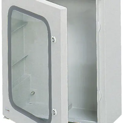 Cofano AP Hager Orion.Plus poliestere 500×650×250mm IP65 SKII grc porta vetrata 