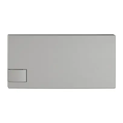 Pulsante 1/2 EDIZIO.liv SNAPFIX® p.KNX&UNI s.LED comando a 1 tasto grc 