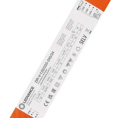 Alimentazione LED LEDVANCE VALUE 120W 24V ON/OFF 253×40×31mm 