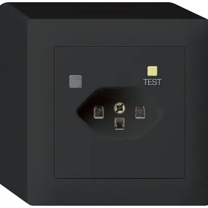 Prise AP kallysto T23 FI 30mA noir 