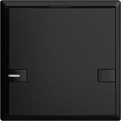 Pulsante INC KNX 1×EDIZIOdue colore nero RGB con LED 