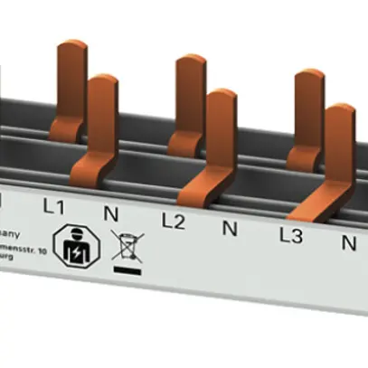 Barra collettrice Siemens SENTRON 5ST37730 per Compatto, 3LN 10mm² 60TE 