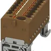 Verteilerblock PX PTFIX 4/18X1.5-NS15A BN 