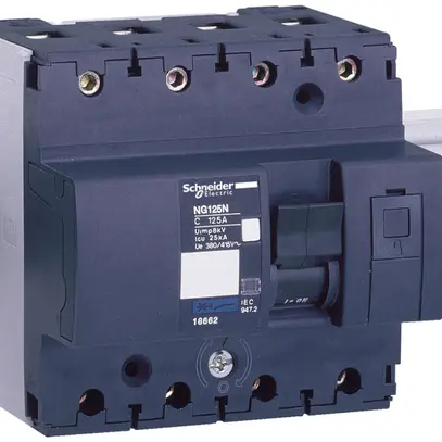 Disjoncteur Schneider Electric NG125L 4P 10A B 