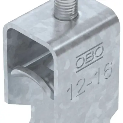 Brida rapida BET 2056 piede a H metallo 12…16mm 1×cavo acciaio Zn-cal-im 