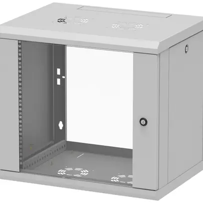 Armoire de réseau mural 19" Z-Cube 10UH 546×600×450mm 60kg gris IP20 