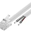 Cavo di collegamento ESYLUX SmartDriver-2 RJ10-OPEN END, 10m, 8×bianco 