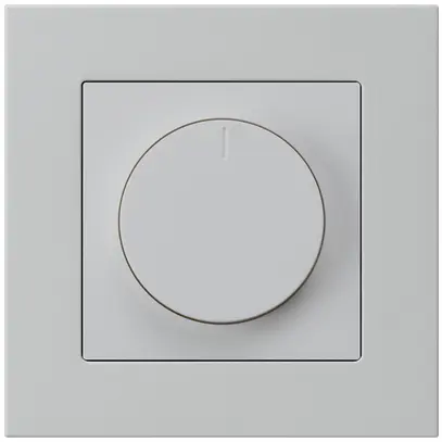 Varialuce universal ENC kallysto.pro taglio di fase con LED grigio chiaro 