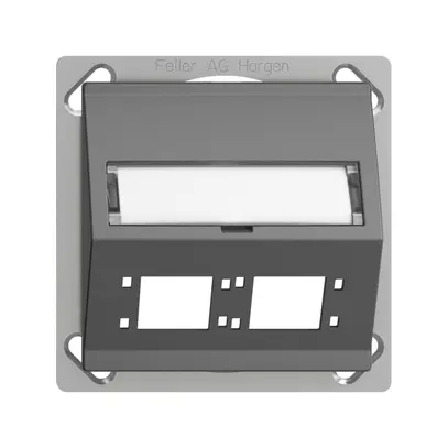 Kit montage INC EDIZIOdue FM.TE sortie oblique 2×R&M cat.6A/LC spécial, grf 