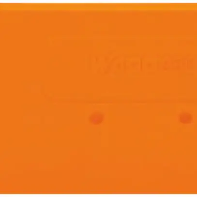 Parete d'estremità WAGO 2.5mm² arancione per F 280-901/904 