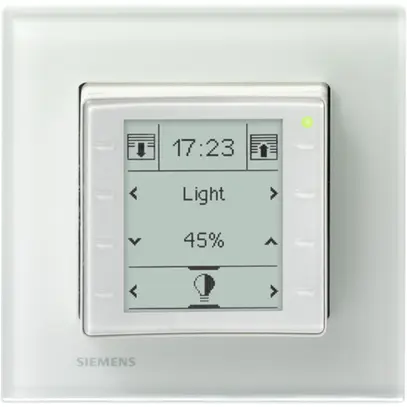 Apparecchio di comando KNX INC Siemens UP227+p.d.m.+60×60 adat. 