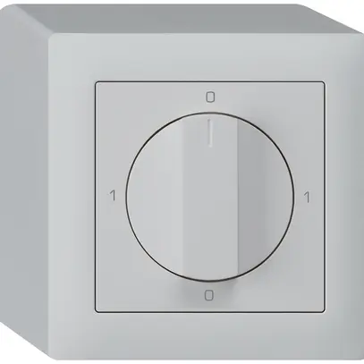 Interrupteur rotatif AP kallysto 0/1L gris clair avec manette 
