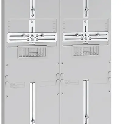 Montante completo SE Prisma XS 4 pannelli contatore 2 part.9 file 500×1350mm 
