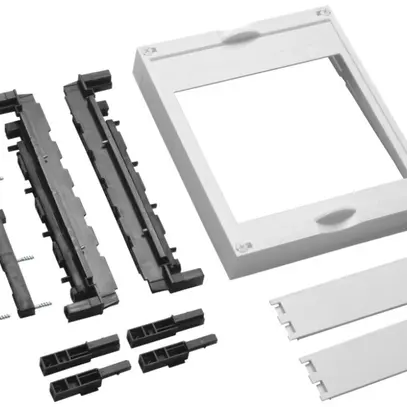 Baustein Hager univers N 300×250mm für 2 Trenner DIN00 auf Sammelschiene 60mm 