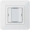 Poussoir ENC kallysto.trend KNX 2×LED RGB s/e-link blanc 