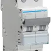 Disjoncteur Hager MCB quickconnect 2P 230V type C 6A Icn 6kA 2UM 