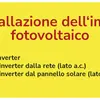 Autocollant d'avertissement ELBRO Disinstallazione impianto fotovolta.90×40mm jn 