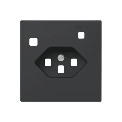 Kit di copertura SIDUS Z/E per presa FI T23 antracite 