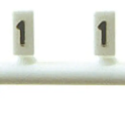 Bacchetta indicatrice Woertz bianco iscrizione: 0…9 